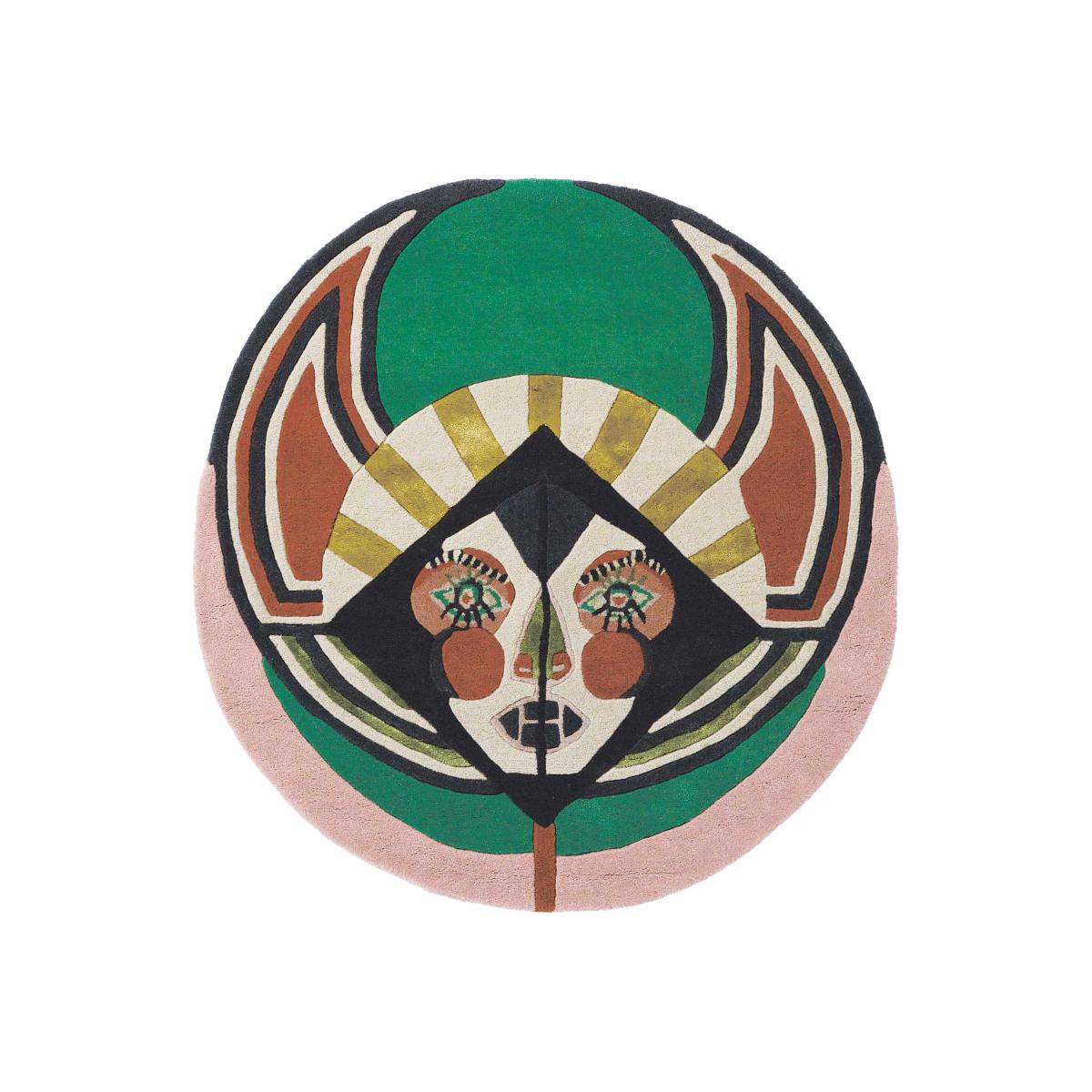 Zodiac Virgo Star Sign Circle Round Wool Rugs 161105 by Ted Baker – image 1