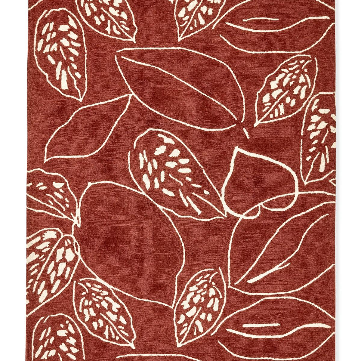 Orto 125400 Wool Rugs by Scion in Rust Brown160x230cm – image 5