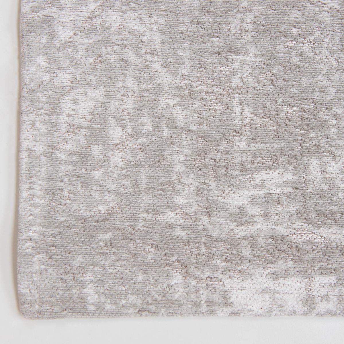 Louis De Poortere Abstract Mad Men Jacobs Ladder Cheveron Designer Rug 8929 in White Plains 170x240cm – image 2