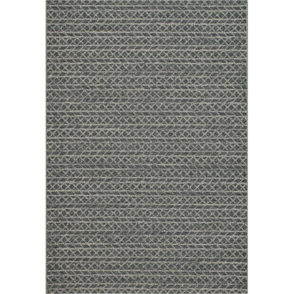 High Line Geometric Rugs 99103 3025 in Anthracite Grey 140x200cm – image 5