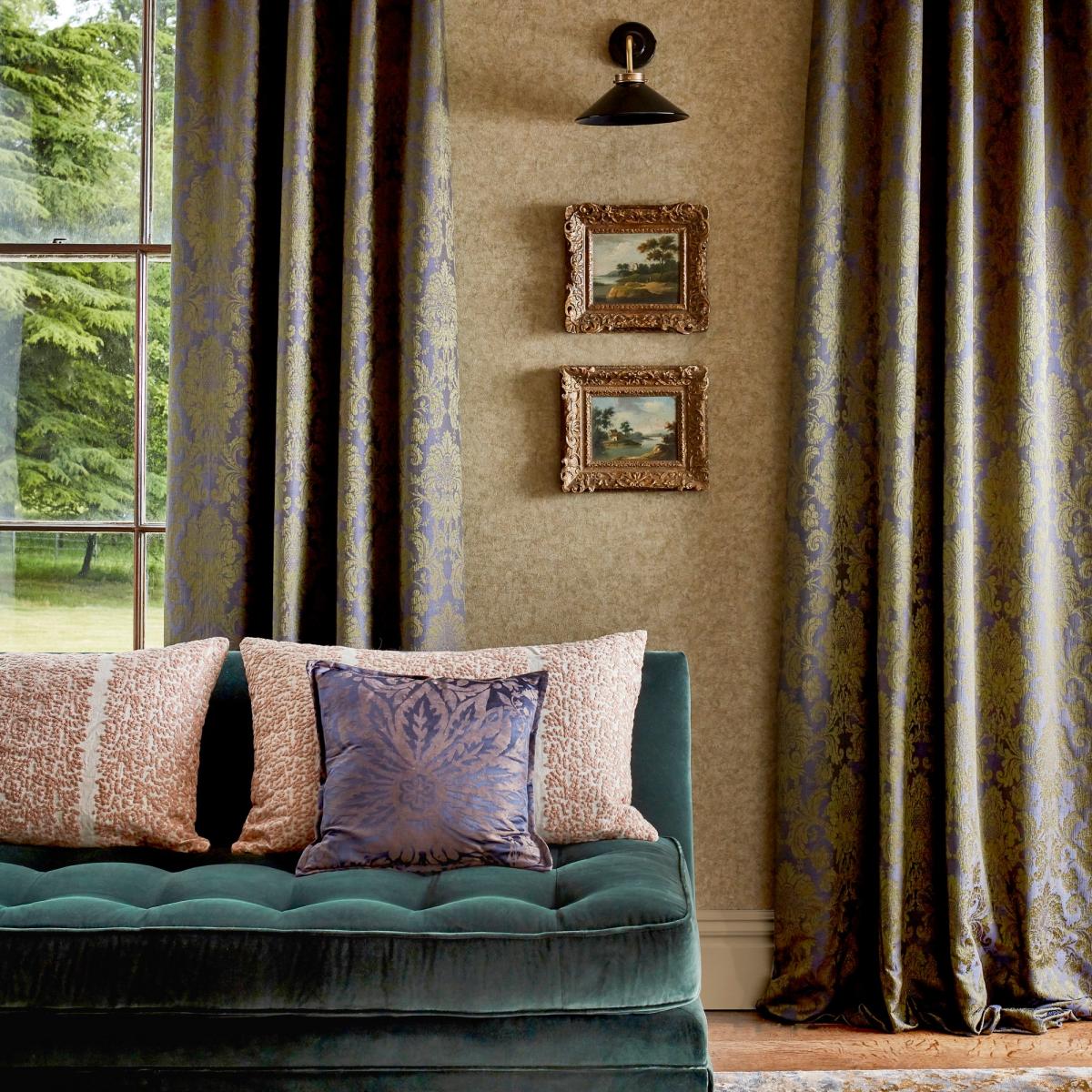 Ajanta Wallpaper 312959 by Zoffany in Burnished GoldRoll – image 2