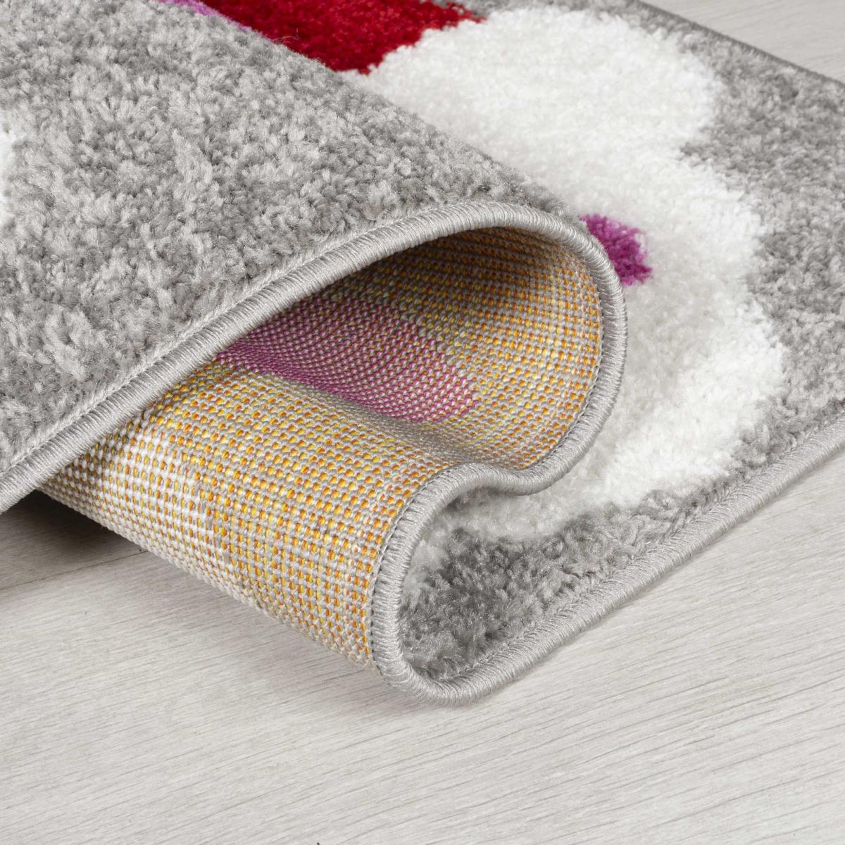 Rainbow Rugs in Multicolour for Children Nursery 80x120cm – image 4