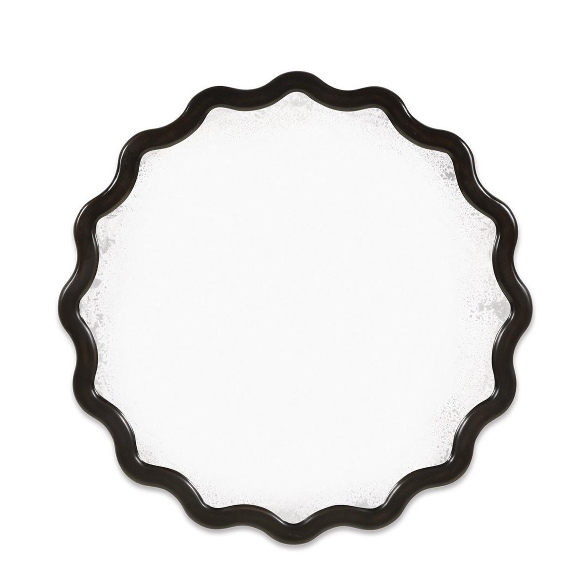 Keste Round Mirror by William Yeoward in Faux Bronze 90x90cm – image 4