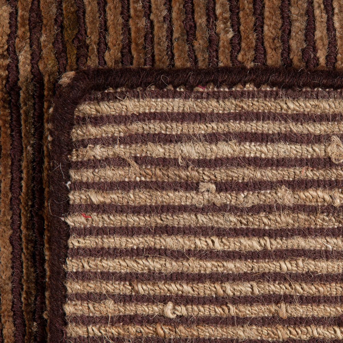 Dune Stripe Rugs 192 001 600 in Brown by Ligne Pure 60x120cm – image 3