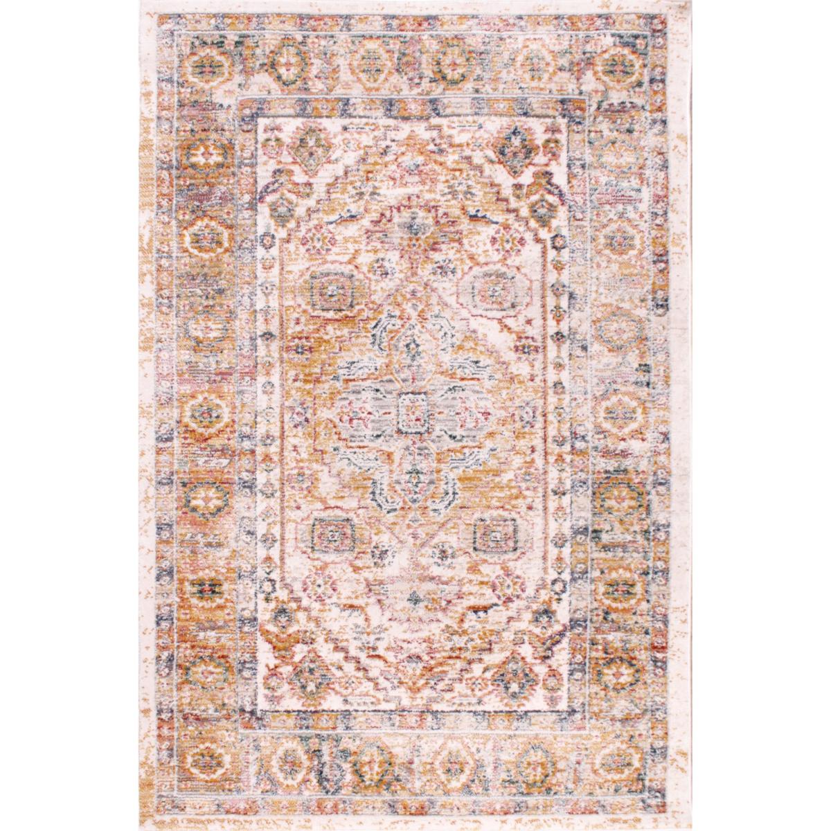Nova 8879 Traditional Rugs in Cream White&nbsp;66x100cm – image 4
