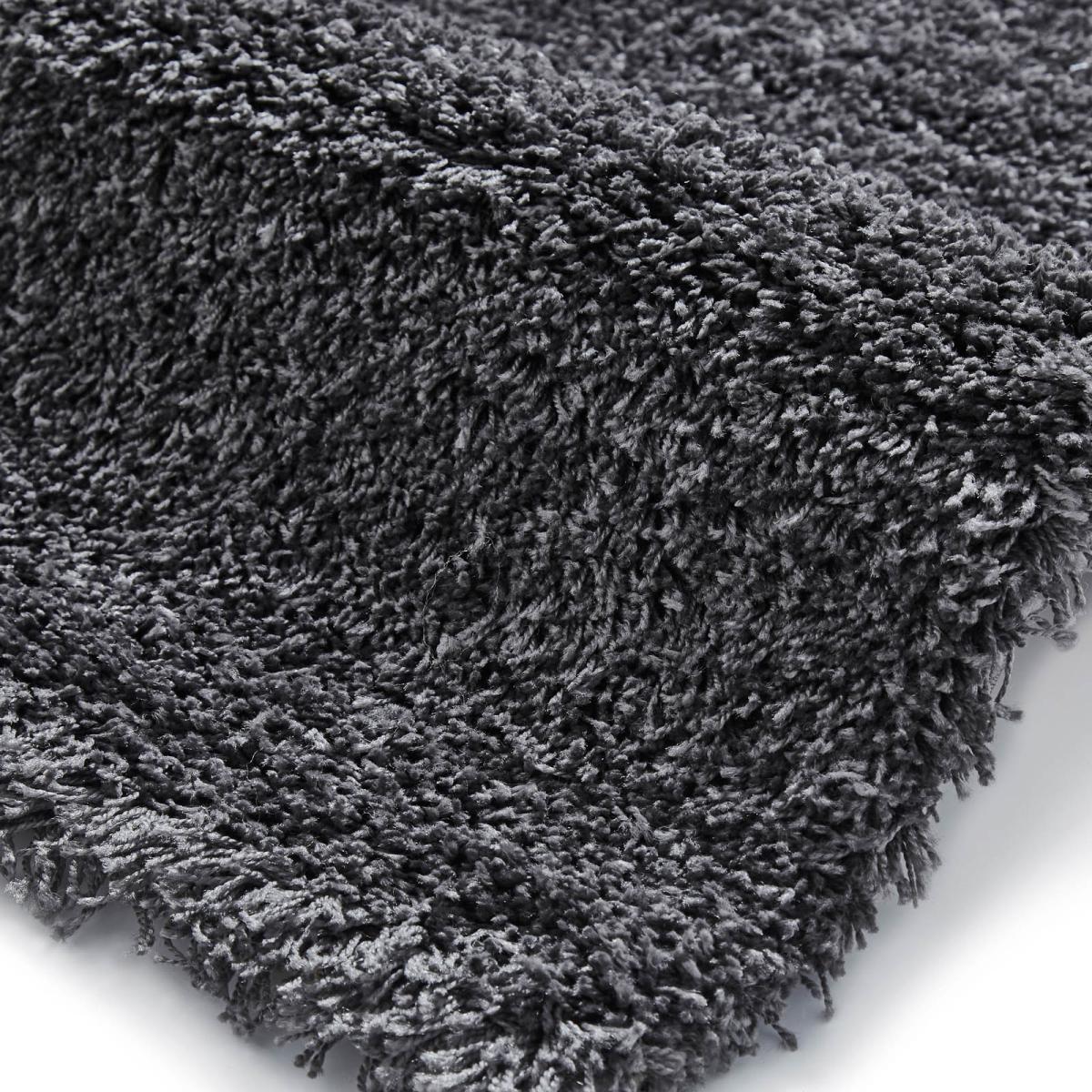 Vista Shaggy Plain Thick Rugs 2236 Dark Grey200x290cm – image 2