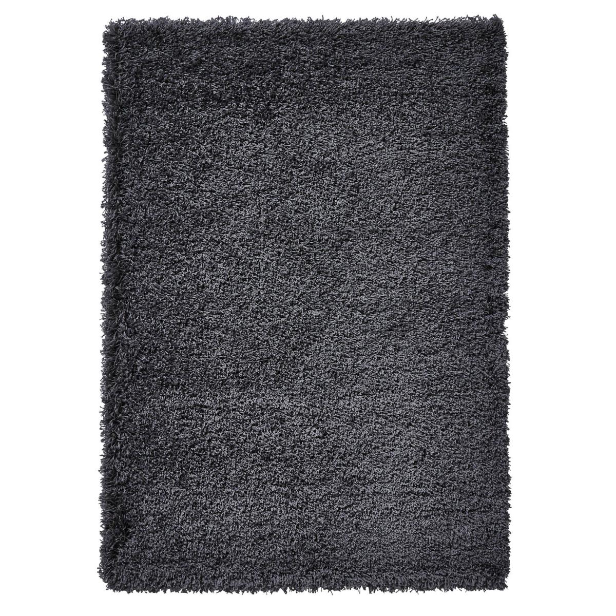 Vista Shaggy Plain Thick Rugs 2236 Dark Grey200x290cm – image 3