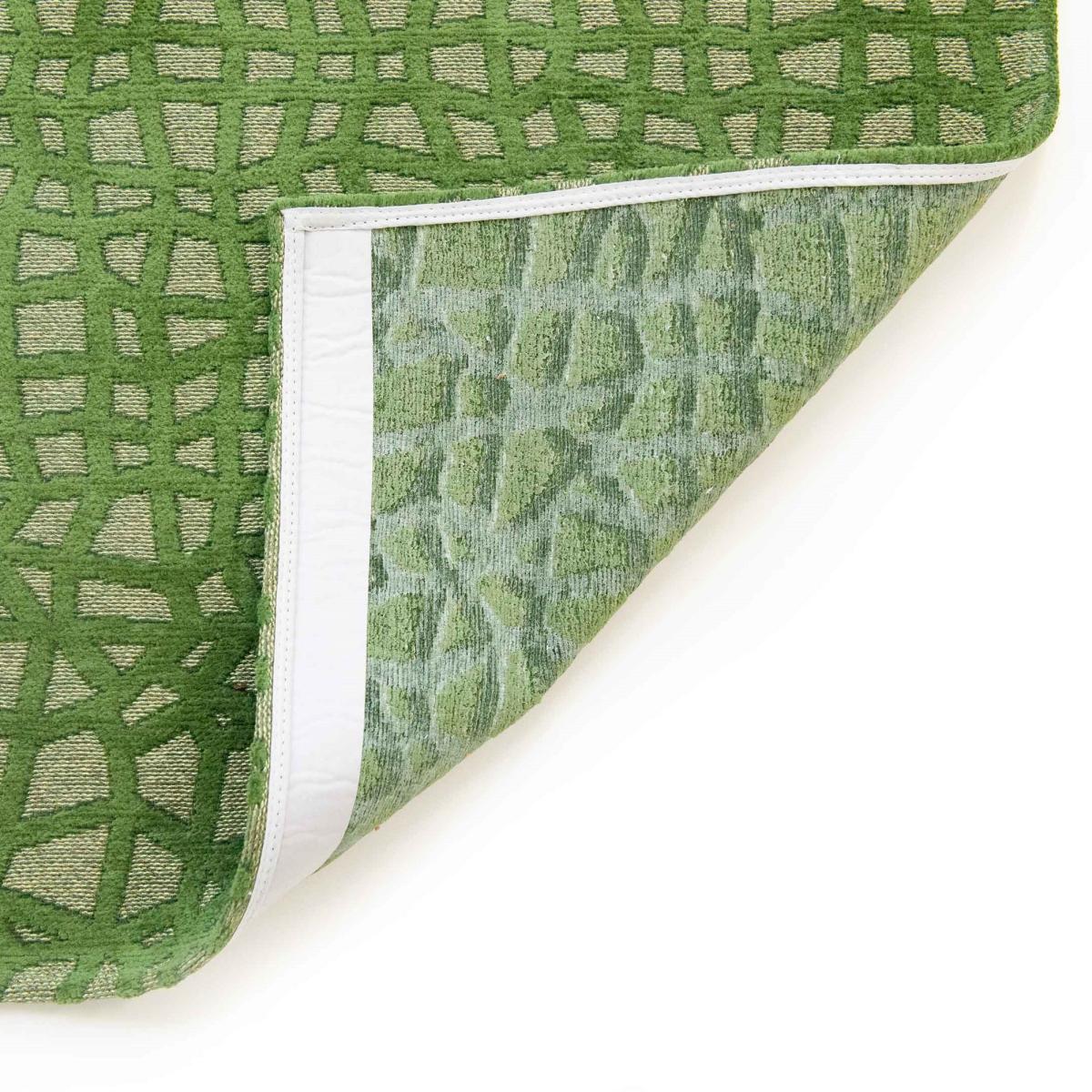 Louis De Poortere Structures Trammel Rug 9249 in Alta Green&nbsp;280x390cm – image 3