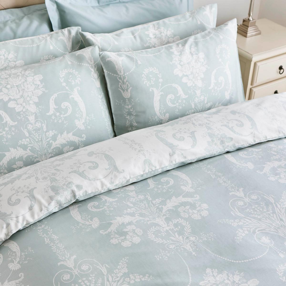 Josette Cotton Bedding Set by Laura Ashley in Duckegg Blue220x230cm – image 3