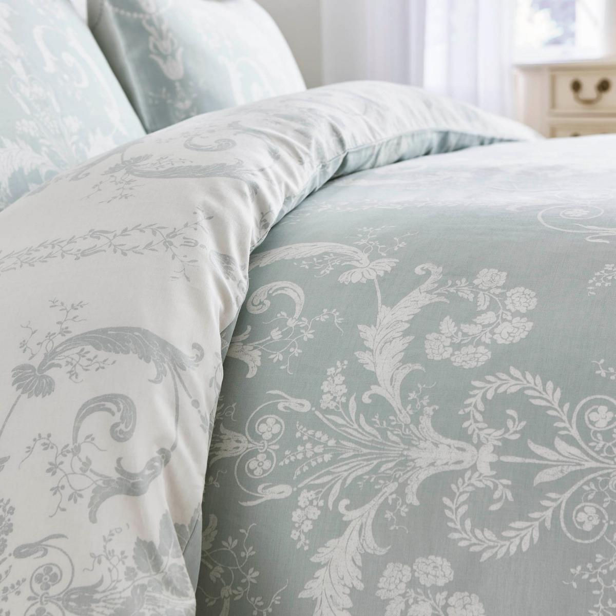 Josette Cotton Bedding Set by Laura Ashley in Duckegg Blue220x230cm – image 4