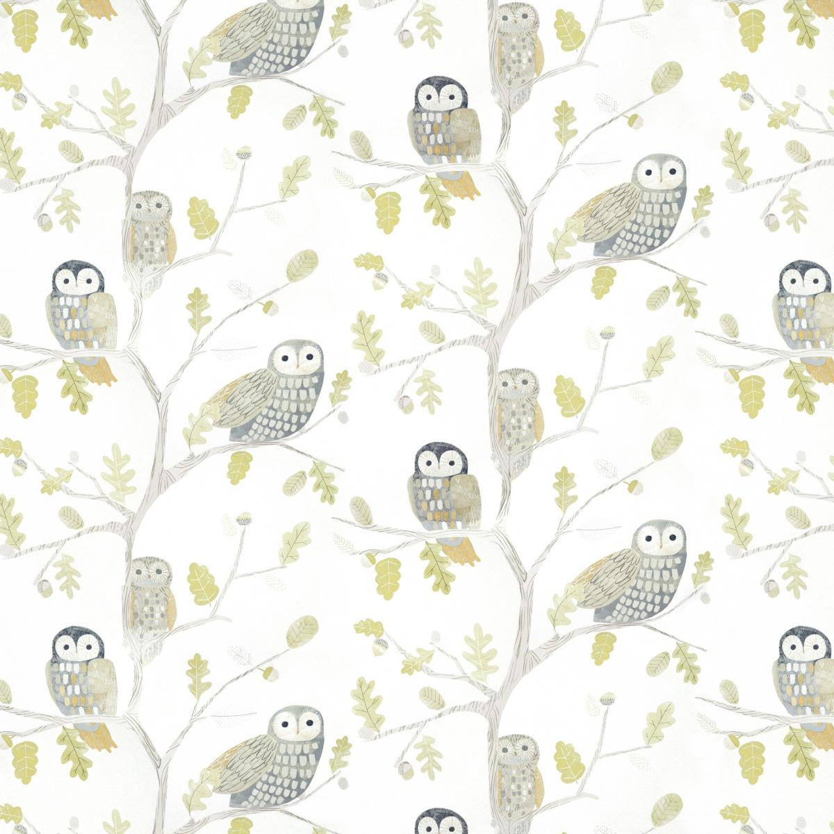 Little Owls Wallpaper 112627 by Harlequin in Kiwi Green Roll