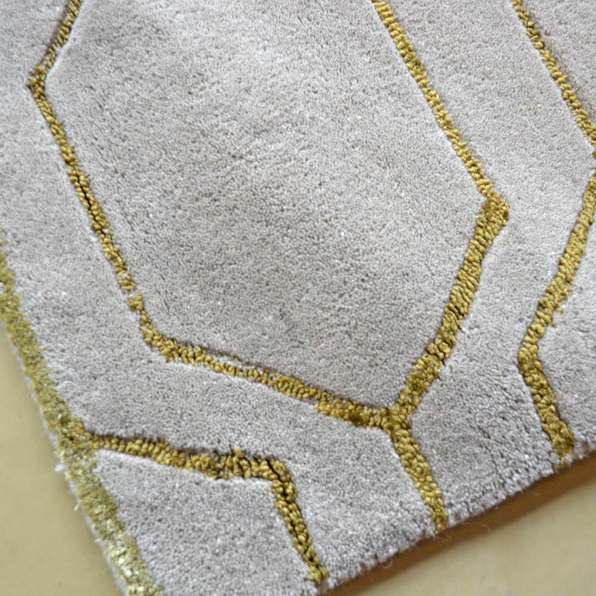 Arris Rugs 37304 in Grey and Gold by Wedgwood – image 2
