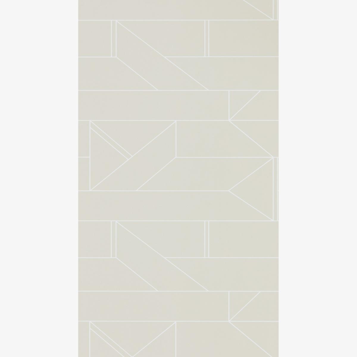 Barbican Geometric Wallpaper 112014 by Scion in Raffia Cream Roll