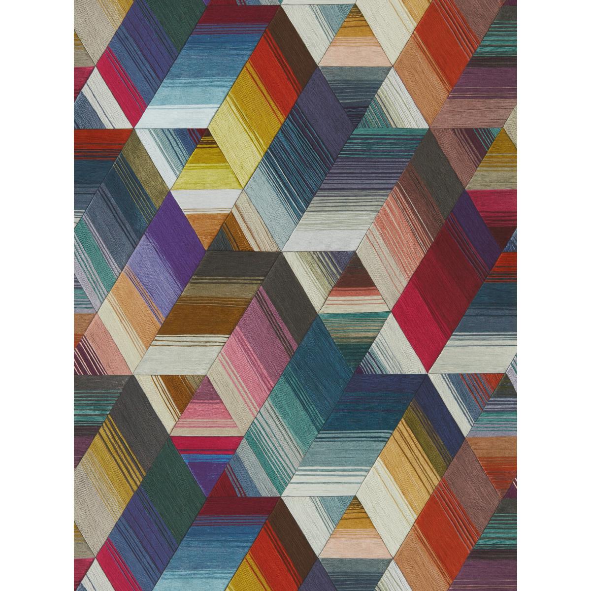 Arccos Wallpaper 111969 by Harlequin in Cerise Neptune TealRoll – image 2