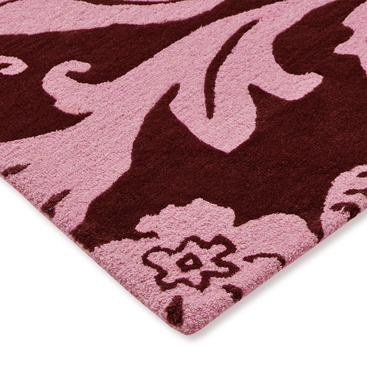 Baroque 162902 Wool Rugs by Ted Baker in Pink170x240cm – image 3