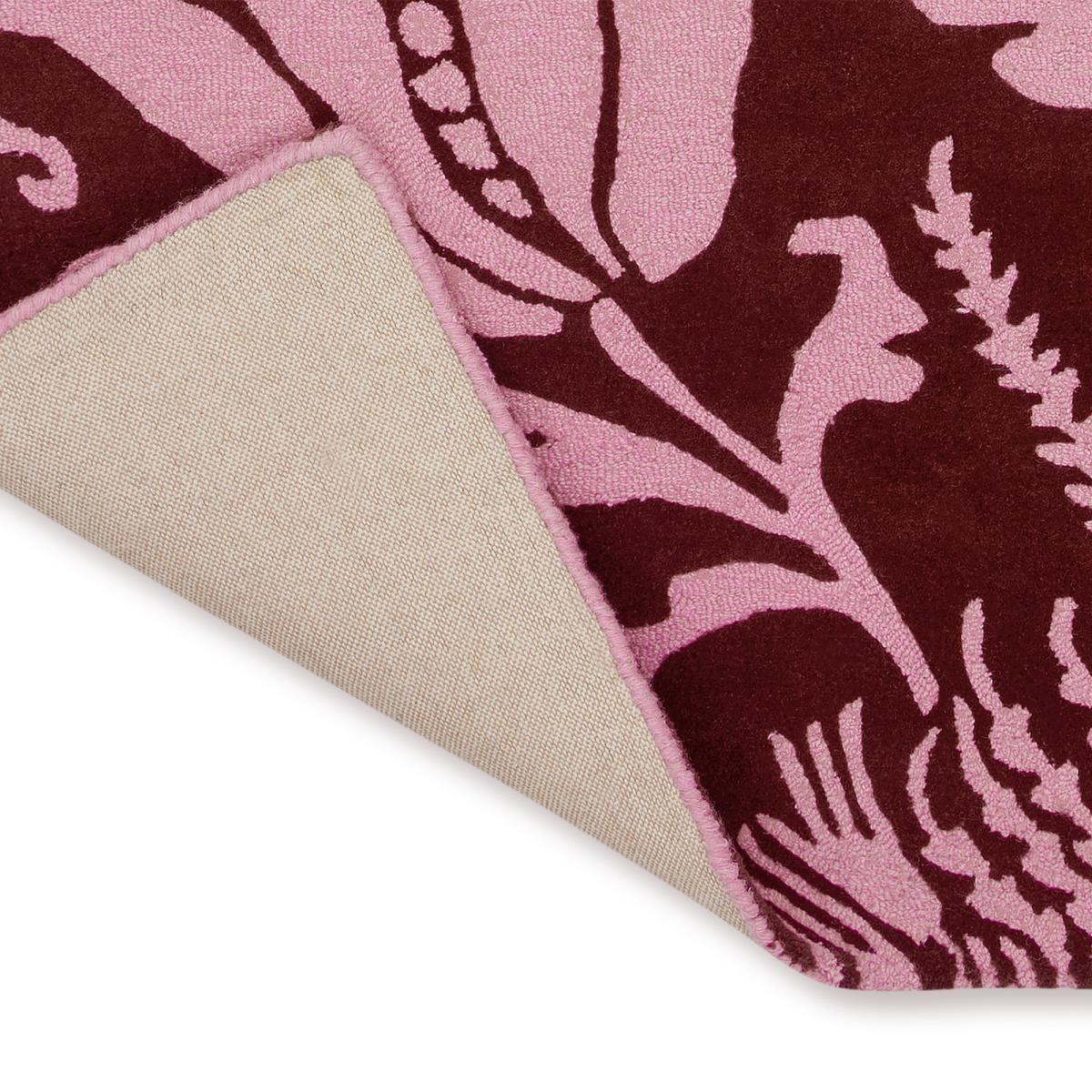 Baroque 162902 Wool Rugs by Ted Baker in Pink170x240cm – image 4