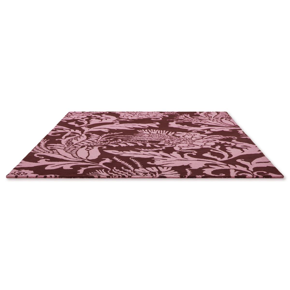 Baroque 162902 Wool Rugs by Ted Baker in Pink170x240cm – image 5
