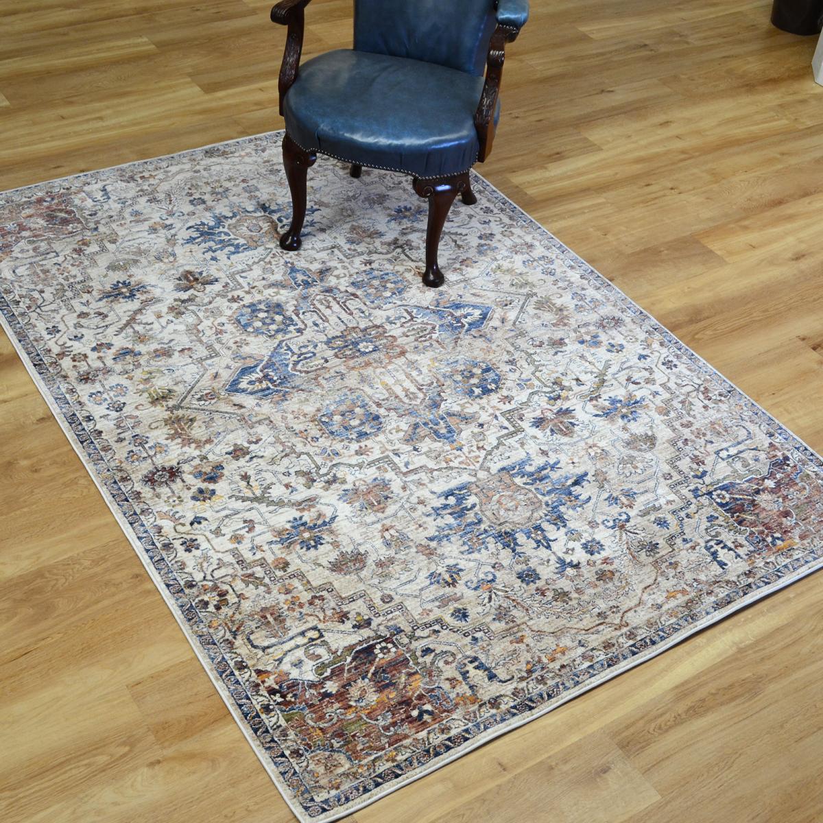 Alhambra 6504C Traditional Rugs in Beige 80x150cm – image 1