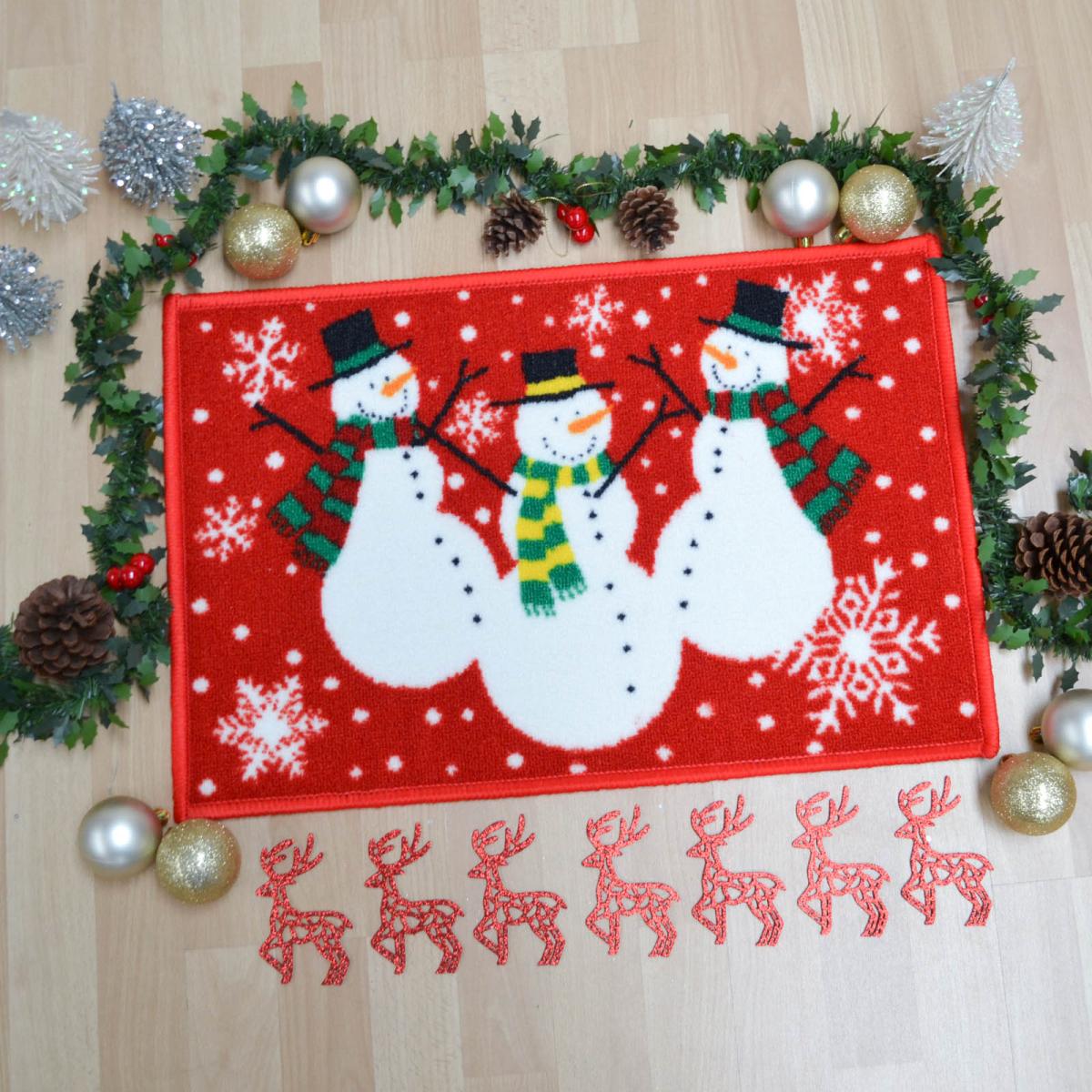 Snowman Christmas Rugs – image 1