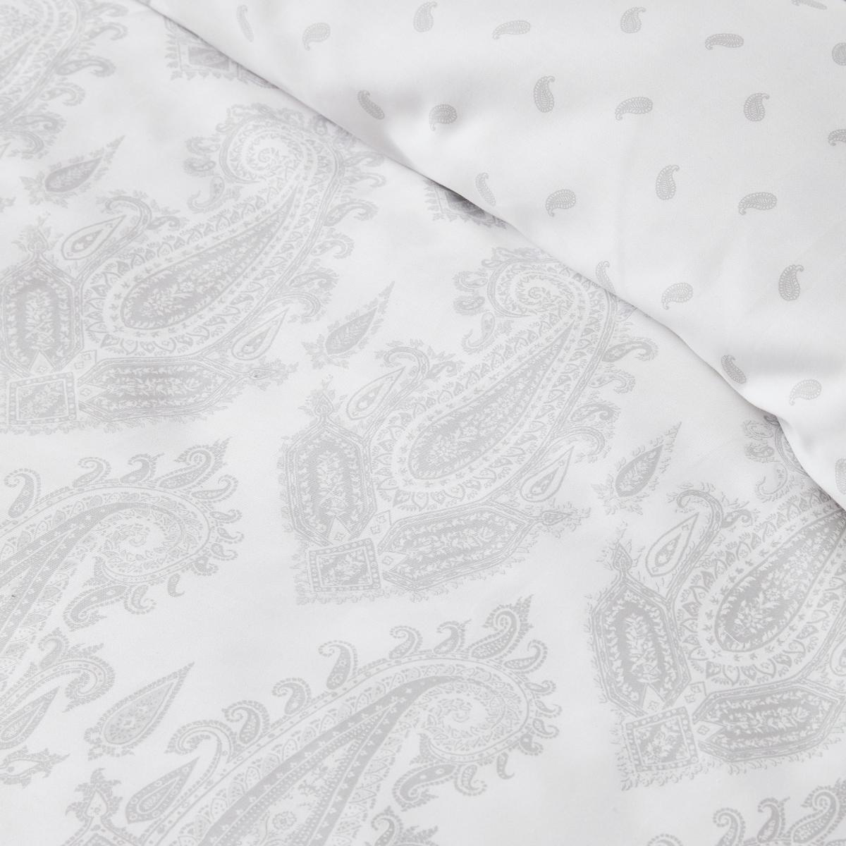 Nalu Dalisay Bedding by Nicole Scherzinger in White & Silver Grey 220x260cm – image 4