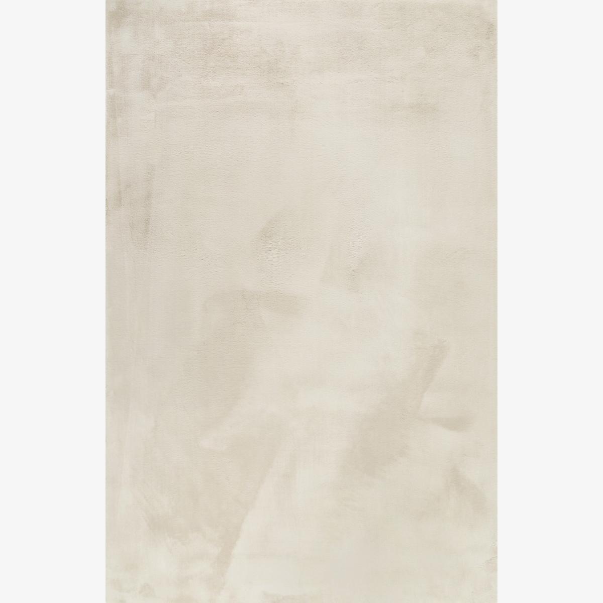 Alice Faux Fur Rugs 4377 04 by Esprit in Cream Beige – image 1