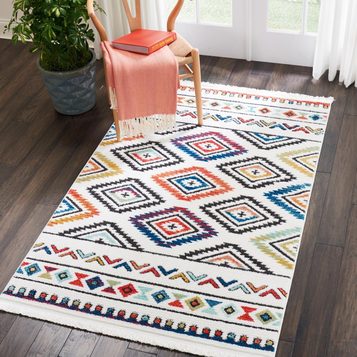 Navajo Rugs NAV06 in White Nourison&nbsp;239x328cm – image 2