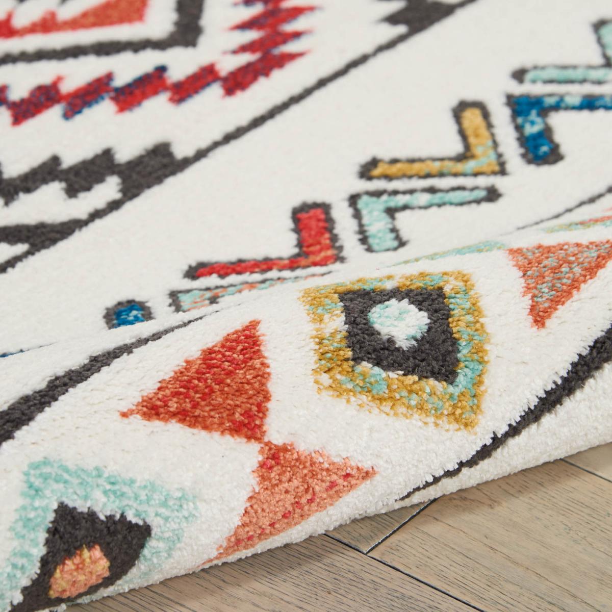 Navajo Rugs NAV06 in White Nourison&nbsp;239x328cm – image 3
