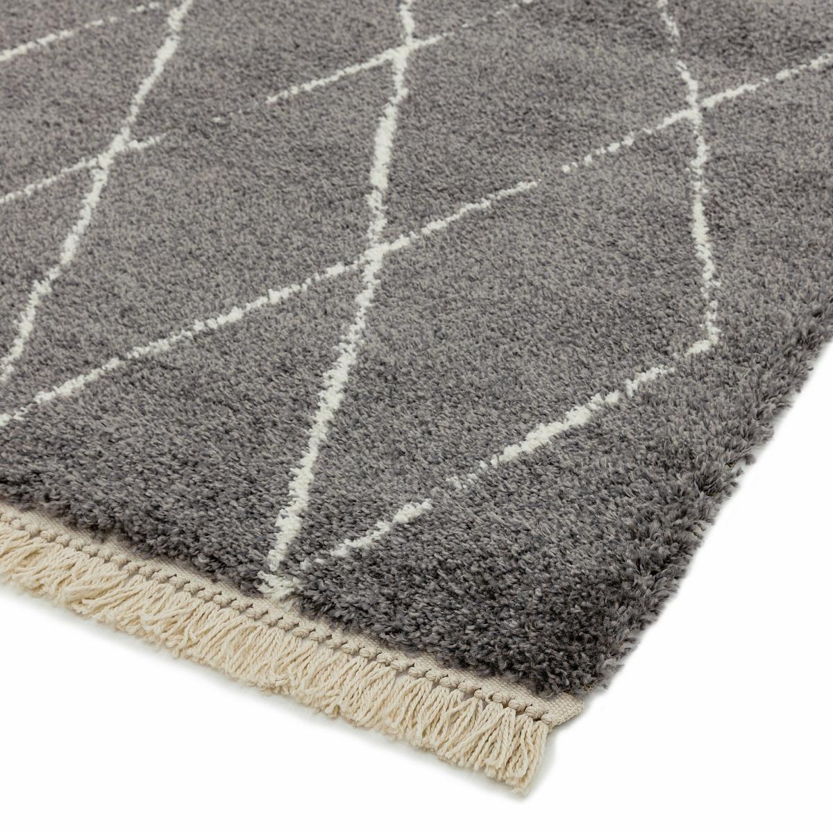 Rocco Diamond Rugs RC07 in Grey – image 2