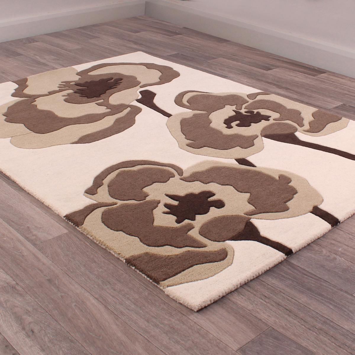 Poppie rugs in Beige Brown by URCO 75x150cm – image 5