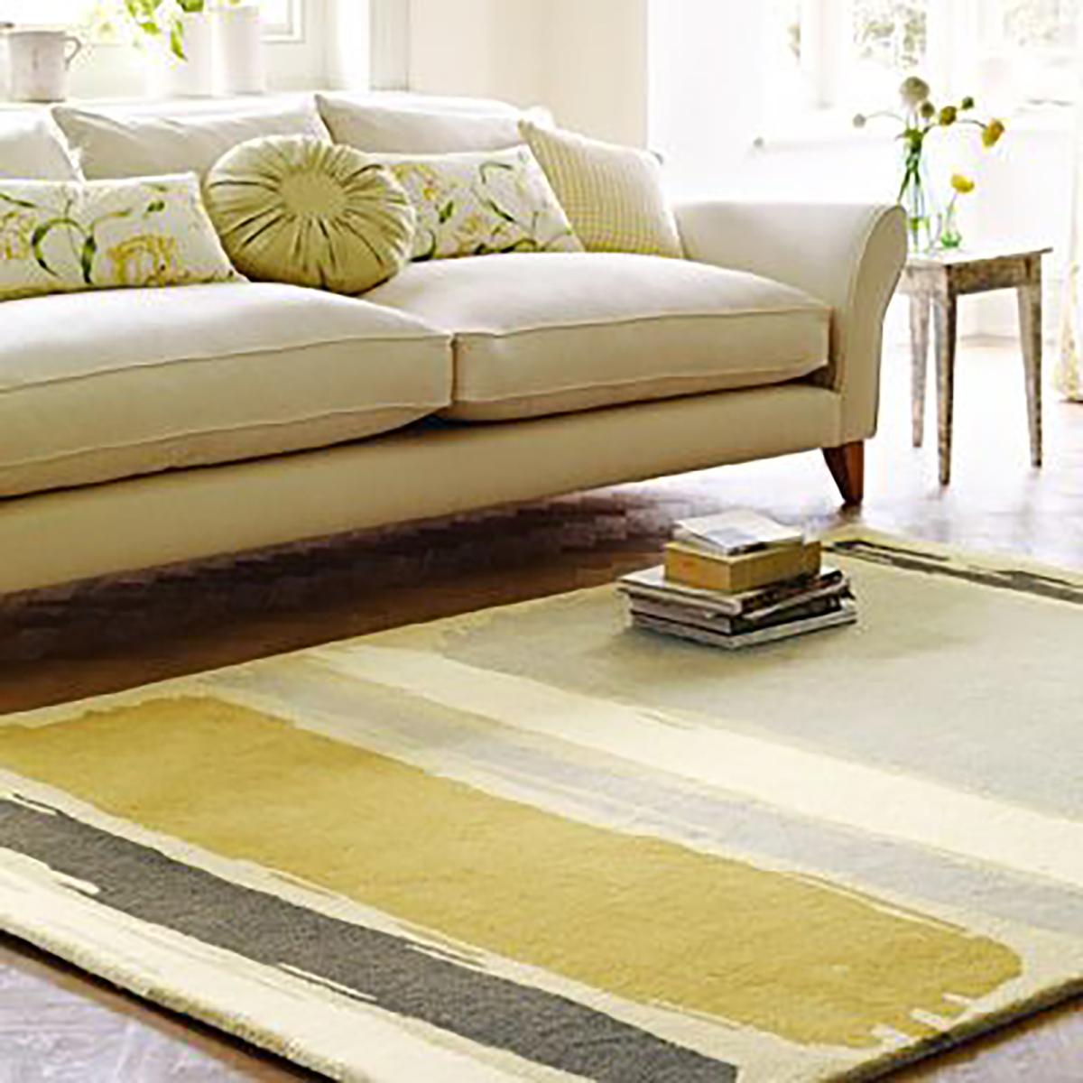 Sanderson Abstract Rugs 45401 in Linden Silver – image 1