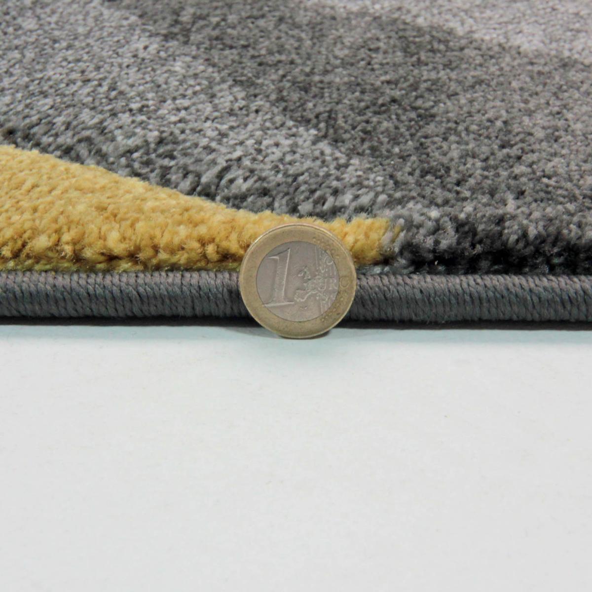 Shatter Rugs in Ochre and Grey – image 2