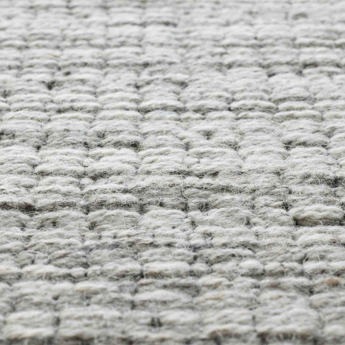 High Line Modern Wool Rugs 99633 3013 in Light Grey 200x290cm – image 2