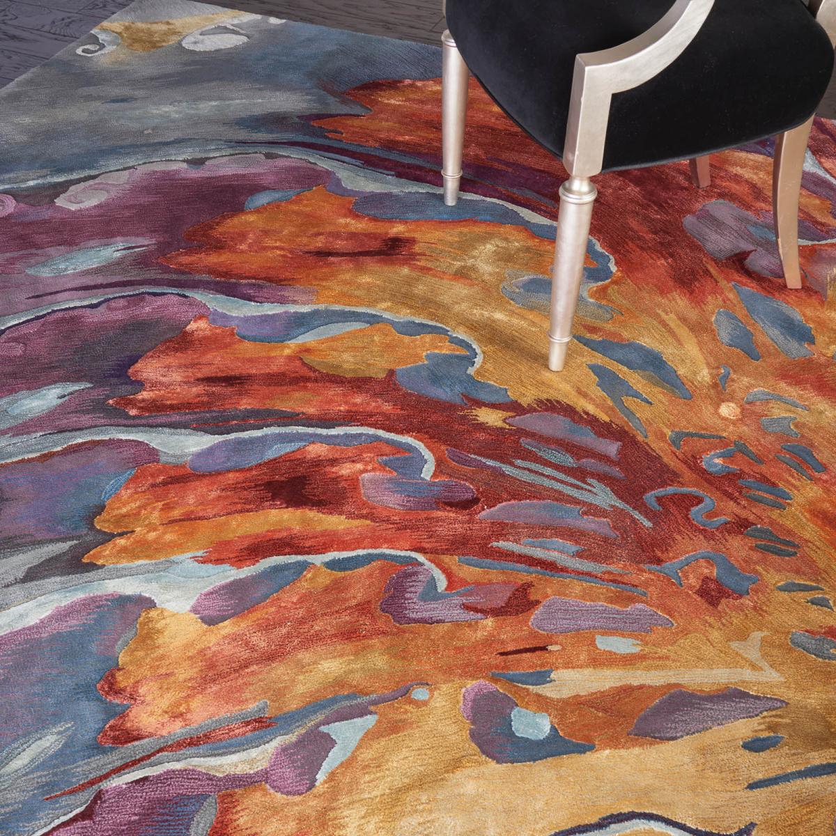 Prismatic Modern Abstract Multi-Coloured Rugs in PRS08 by Nourison 297x419cm – image 4