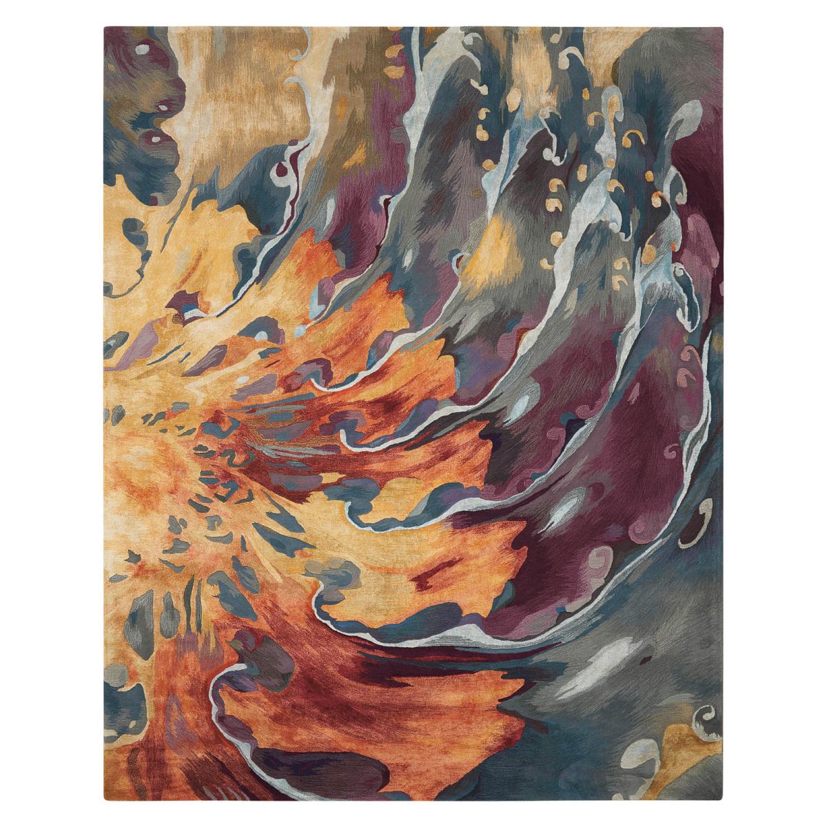 Prismatic Modern Abstract Multi-Coloured Rugs in PRS08 by Nourison 297x419cm – image 5