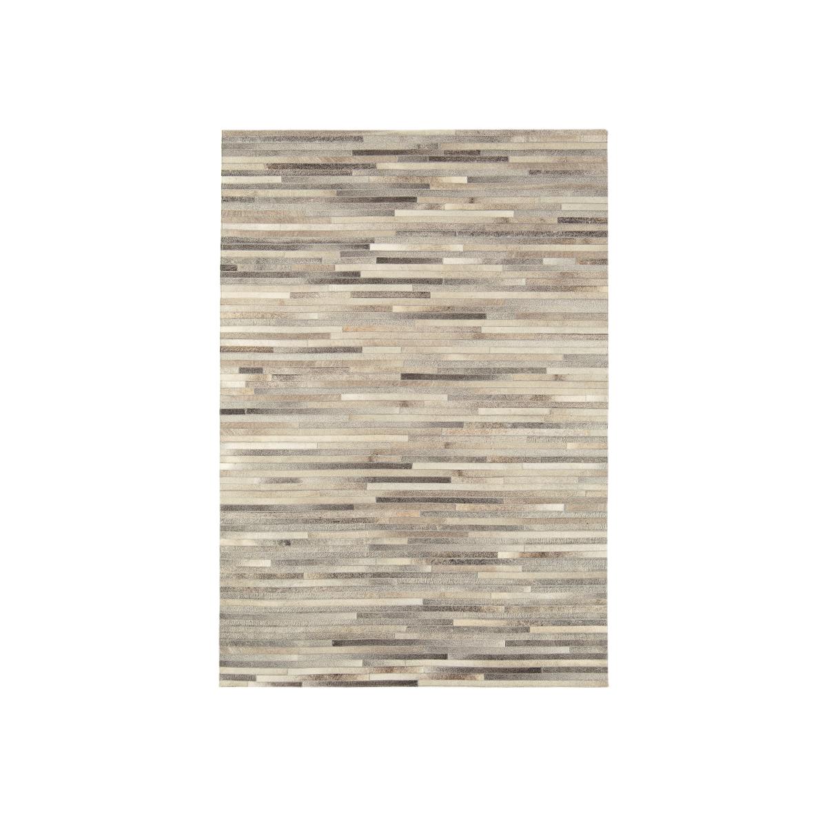Gaucho Stripe Rugs in Light Grey – image 1