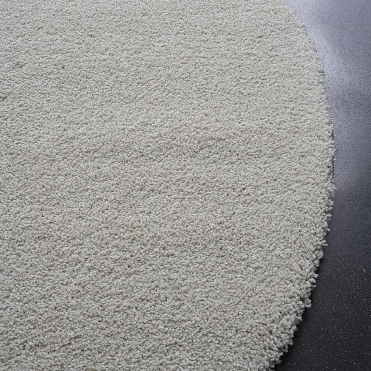 Mehari 23001 6268 Plain Shaggy Rugs in Grey Multi 160x160cm – image 2