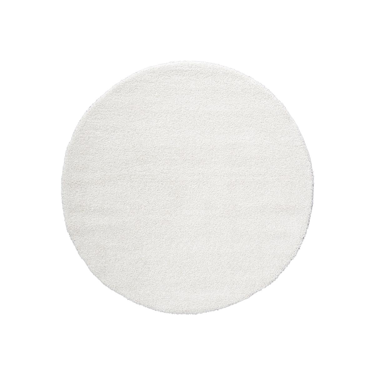 Mehari 23001 6268 Plain Shaggy Rugs in Grey Multi 160x160cm – image 1