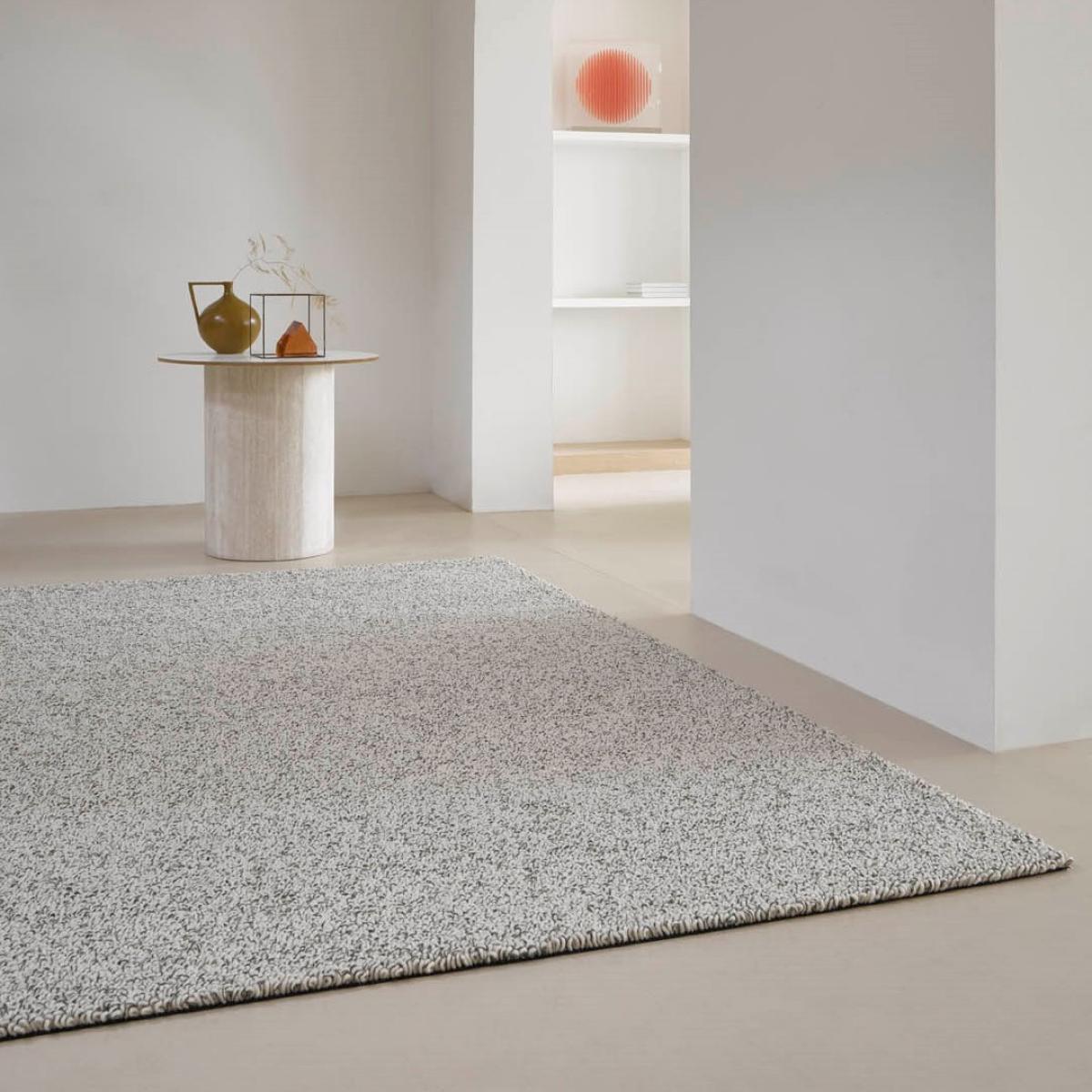 Trace Loop Shaggy Rugs in forest green 121007 By Brink and Campman – image 2
