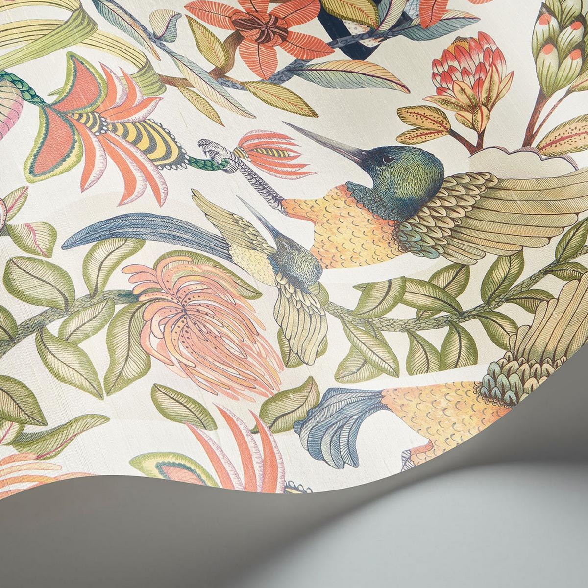 Luxury Protea Garden Silk Wallpaper 119 10045 by Cole & Son in Multicolour&nbsp;Roll – image 2