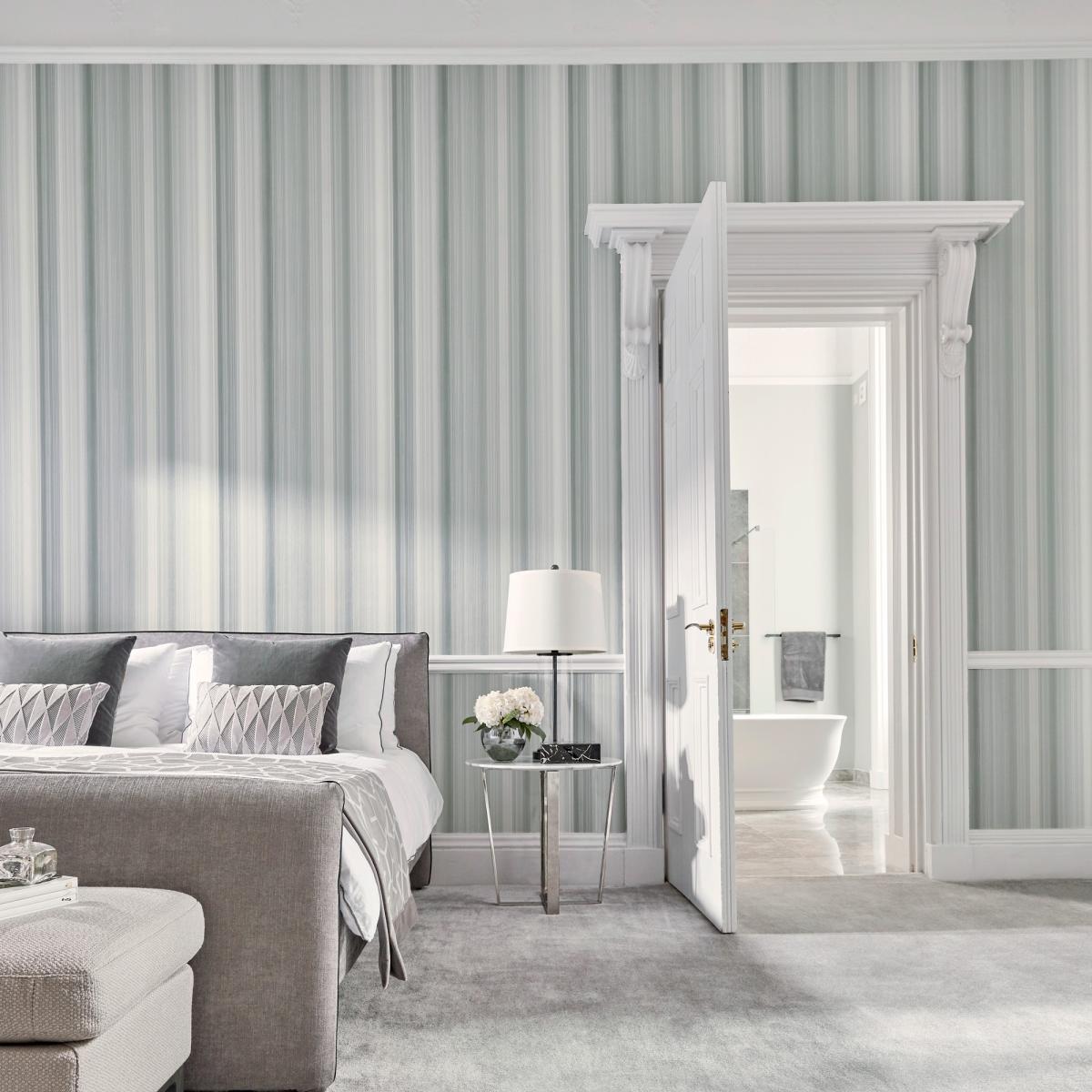Hakone Wallpaper 112189 by Harlequin in Graphite GreyRoll – image 1
