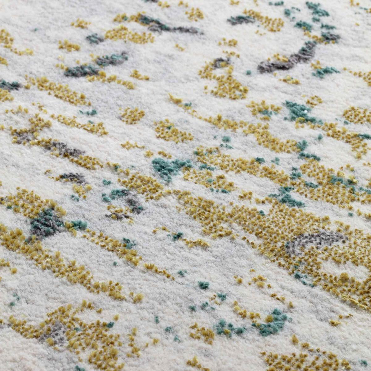 Stella Modern Abstract Wool Rugs 47205 JC400 in Gold200x300cm – image 2