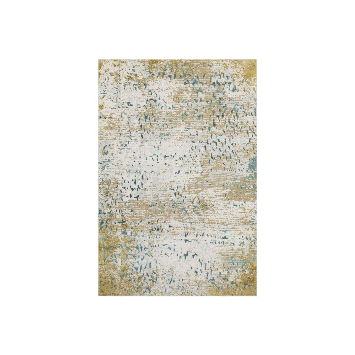 Stella Modern Abstract Wool Rugs 47205 JC400 in Gold200x300cm – image 1