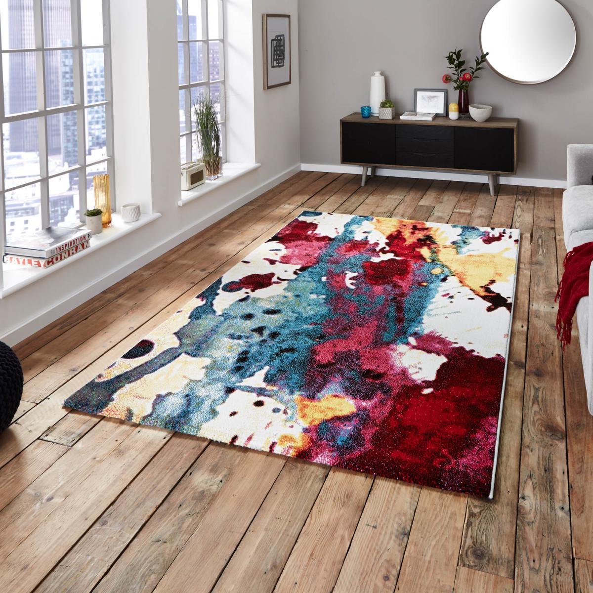 Sunrise Multi-coloured Rugs 9349A