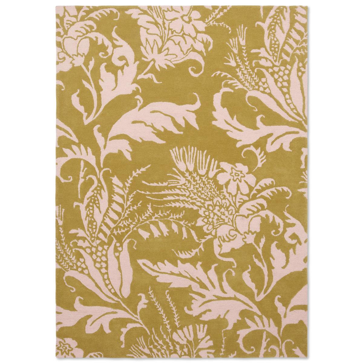 Baroque 162906 Wool Rugs by Ted Baker in Yellow170x240cm – image 5