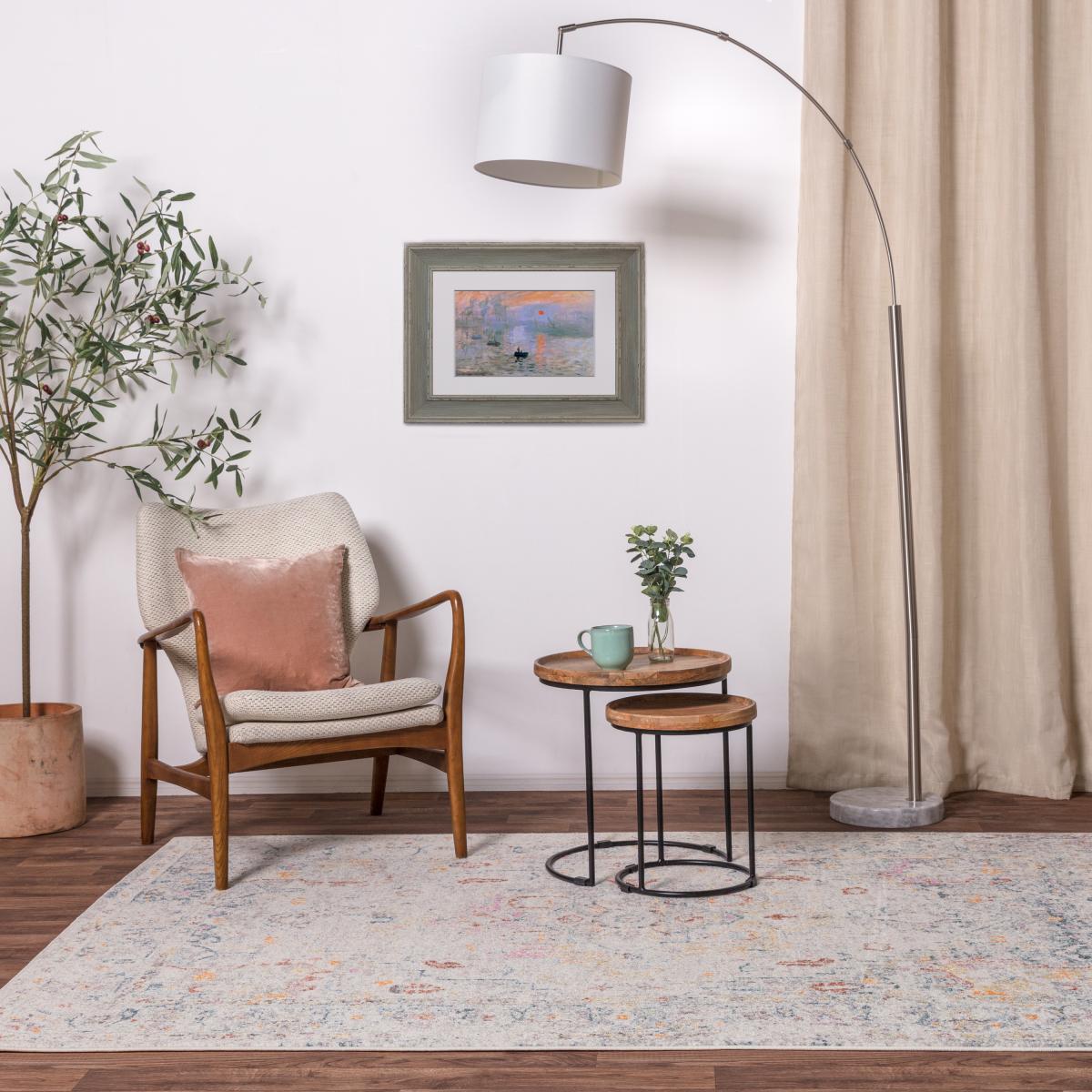 Flores Laleh FR08 Traditional Persian Floral Rugs in Multi – image 2
