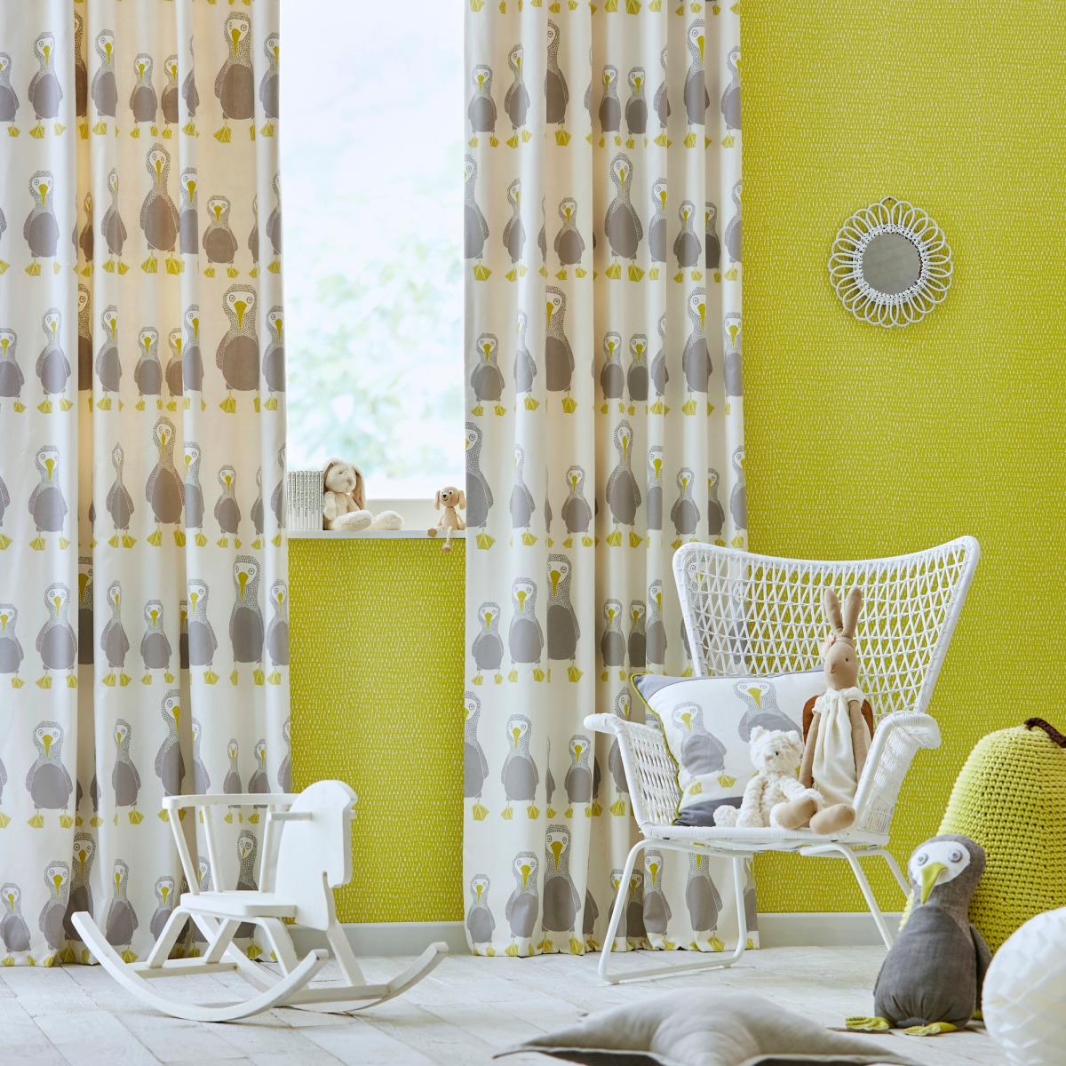 Totak Geometric Wallpaper 111274 by Scion in Citrus Yellow Roll – image 2