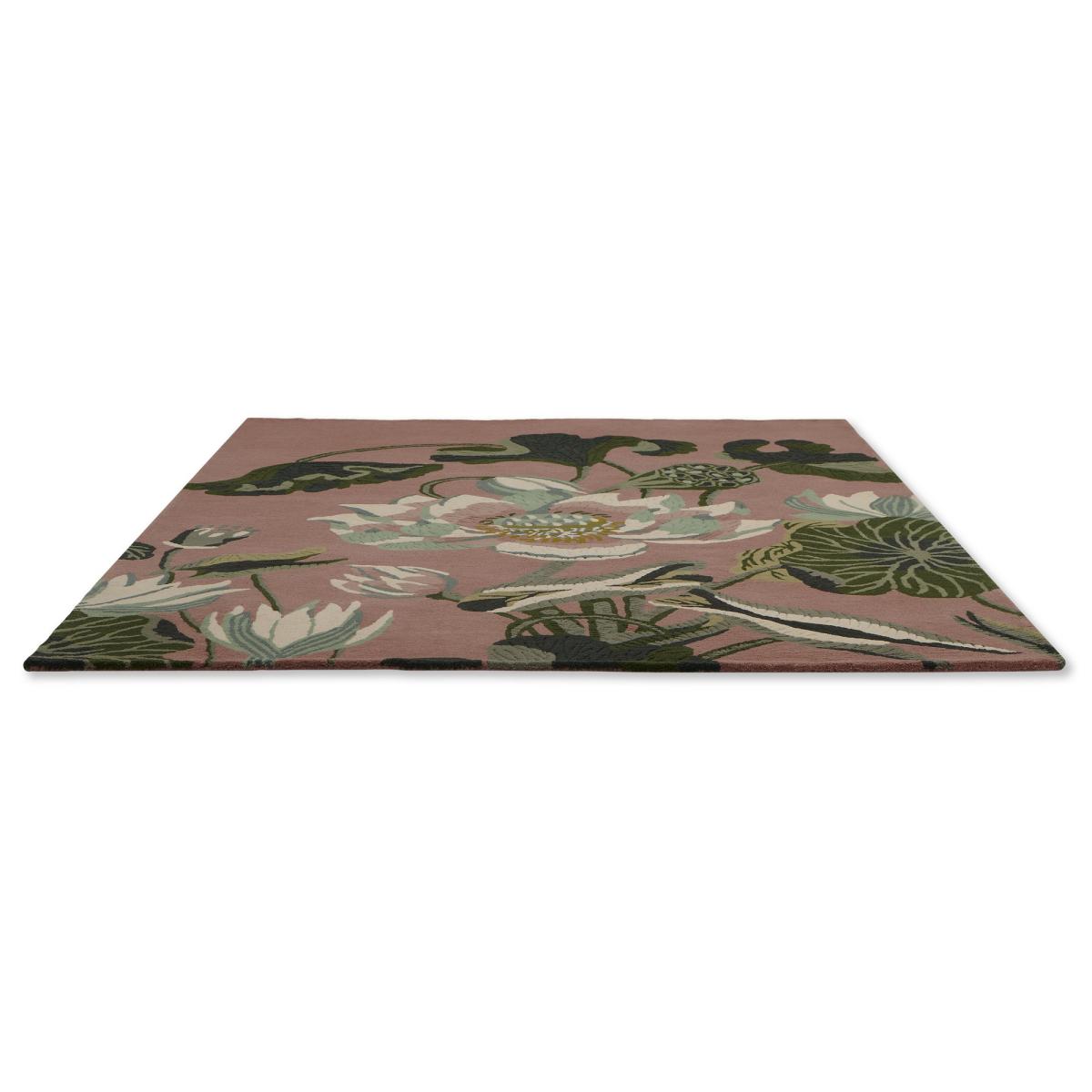 Waterlily Wool Rugs 38602 by Wedgwood in Dusty Rose Pink – image 2