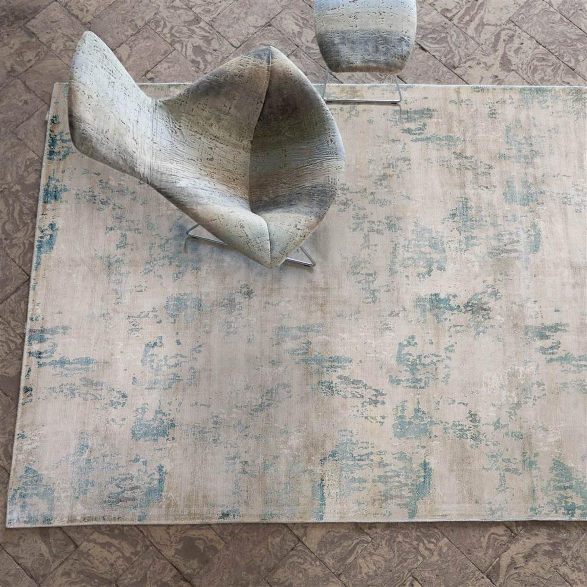 Impasto Celadon Modern Rugs Blue by Designers Guild 200x300cm – image 1