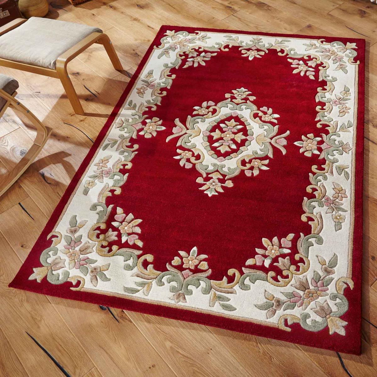 Royal Aubusson rugs in Red – image 1