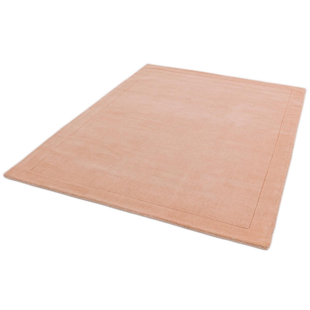 York Plain Wool Rugs in Pink&nbsp;160x230cm – image 2